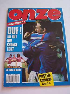 MAGAZINE FOOTBALL ONZE N° 113 Juin 1998 SPECIAL COUPE DU MONDE Voir
