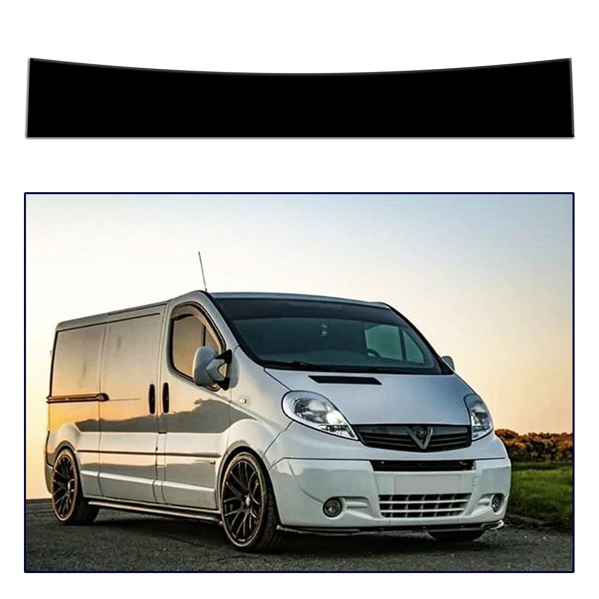 Barres De Toit Pour Opel Vivaro A Court (L1/SWB) 2001-2014 - Argent Mat - 75kg Capacité