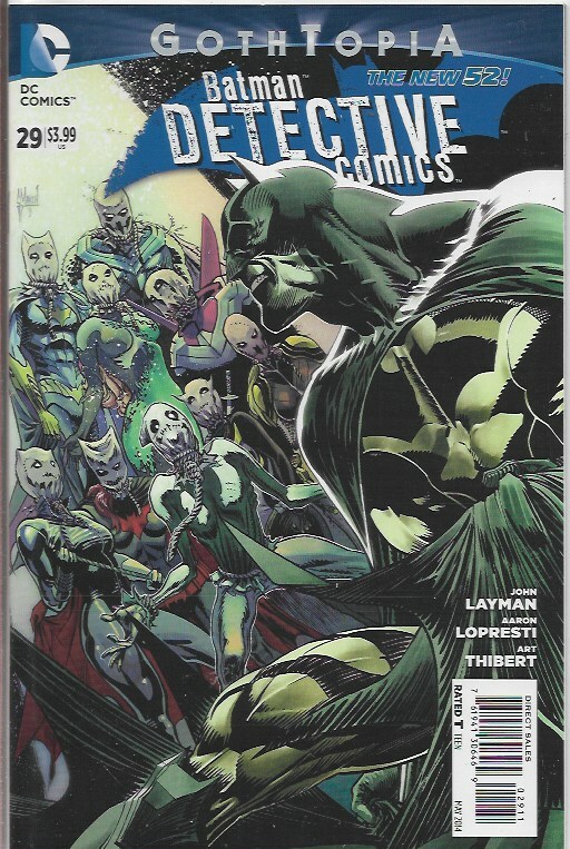 BATMAN DETECTIVE COMICS (2011) #29 - Back Issue