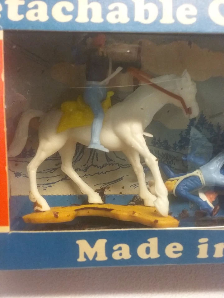 DE COLECCIÓN JUGUETES CHERILEA DESMONTABLES COLOR MOLDEADO UNIÓN CABALLERÍA SOLDADOS GRAN BRETAÑA Foto 3 de 4