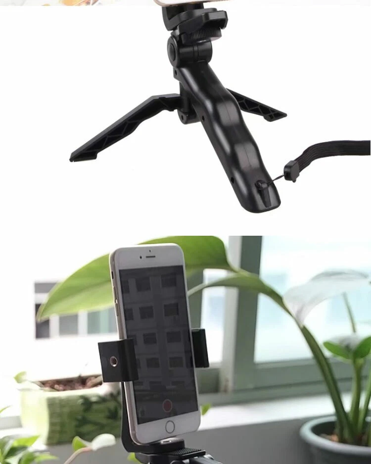 360° Adjustable Tripod Desktop Stand Desk Holder Stabilizer For iPhone Samsung - Image 4 of 4