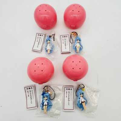 Ground Control To Psychoelectric Girl Erio Towa Anime Charm Figure 4pk Capsule Q