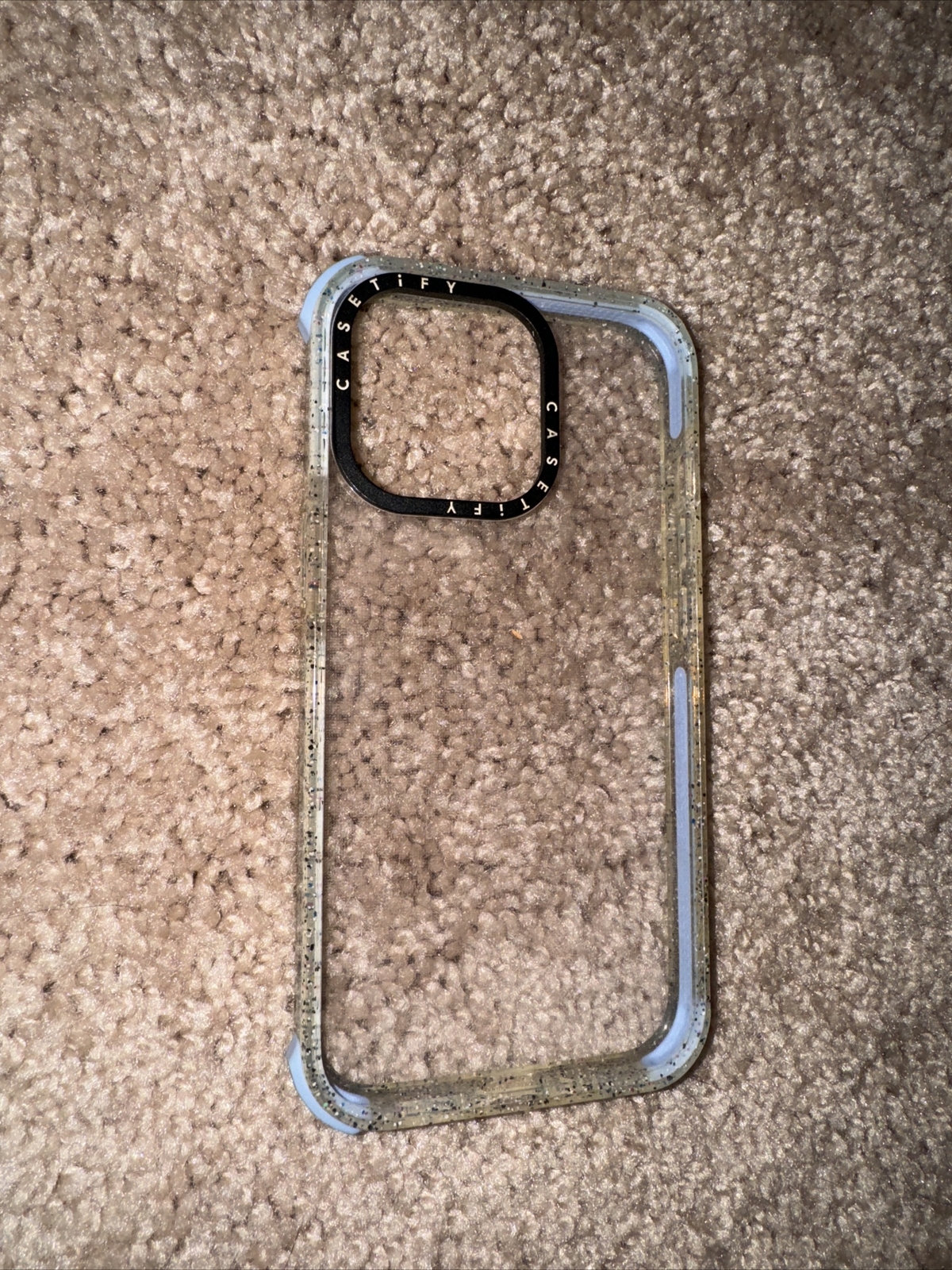 iPhone 13 Pro Casetify Glitter Case in Blue-image