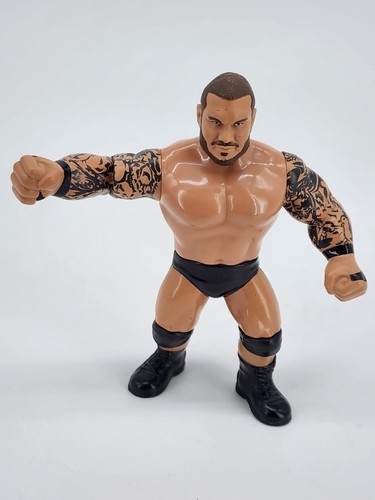 WWE MATTEL RETRO SERIES 9 RANDY ORTON WRESTLING TO...