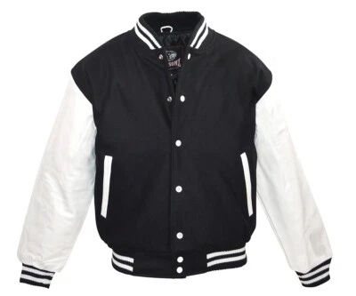 College Jacket American Baseball Football Varsity White Arms Regular-Fit XL ONLY - Bild 1 von 4