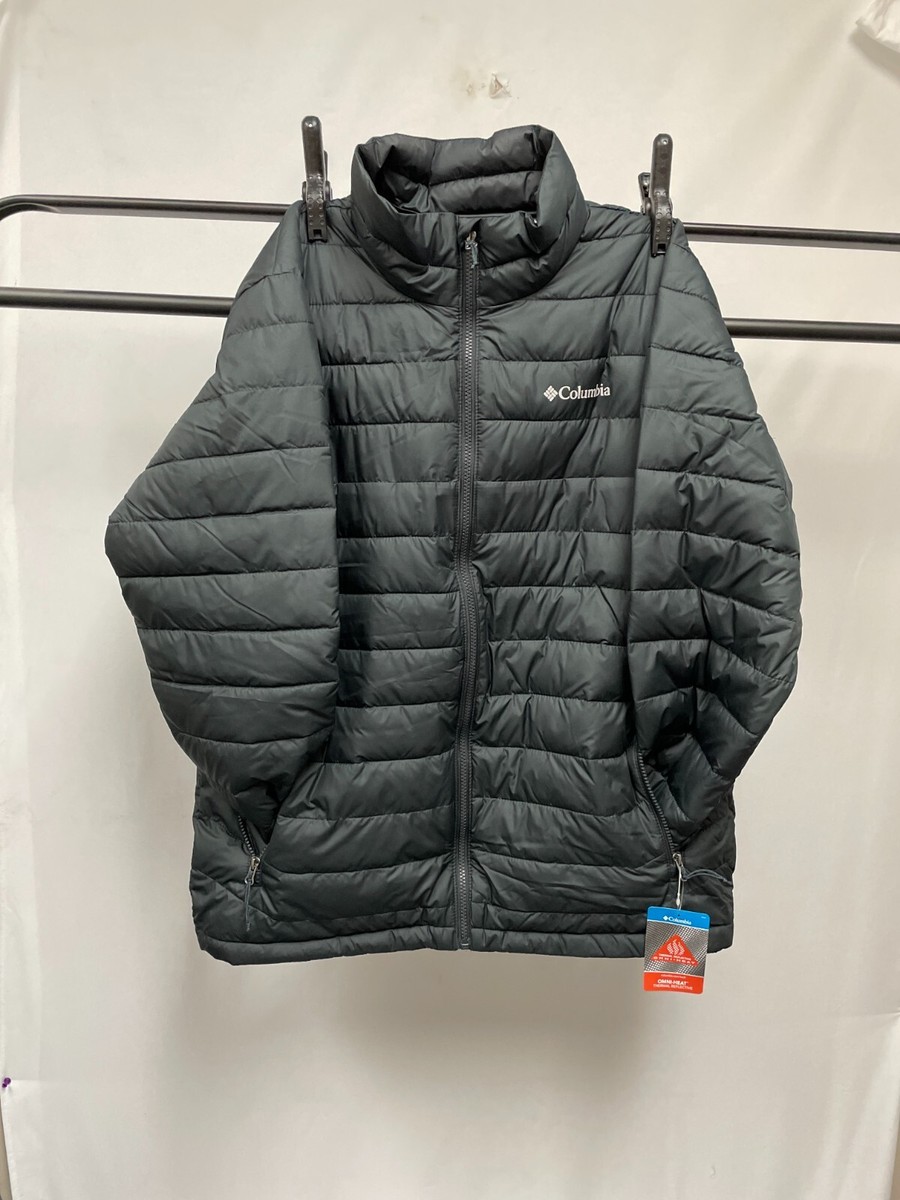 Columbia W01111-012 Mens Black Omni-Heat Long Sleeves Puffer Columbia W01111-012 Mens Black Omni-Heat Long Sleeves Puffer