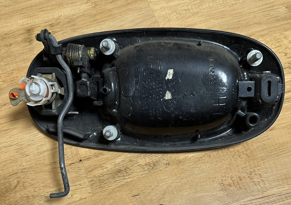 Dodge Caravan 1999 conductor manija de puerta delantera izquierda conjunto exterior púrpura V3G07 Foto 2 de 3