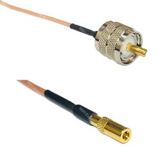 RG316 PL259 UHF Male to SSMB Female RF Cable Rapid-SHIP LOT