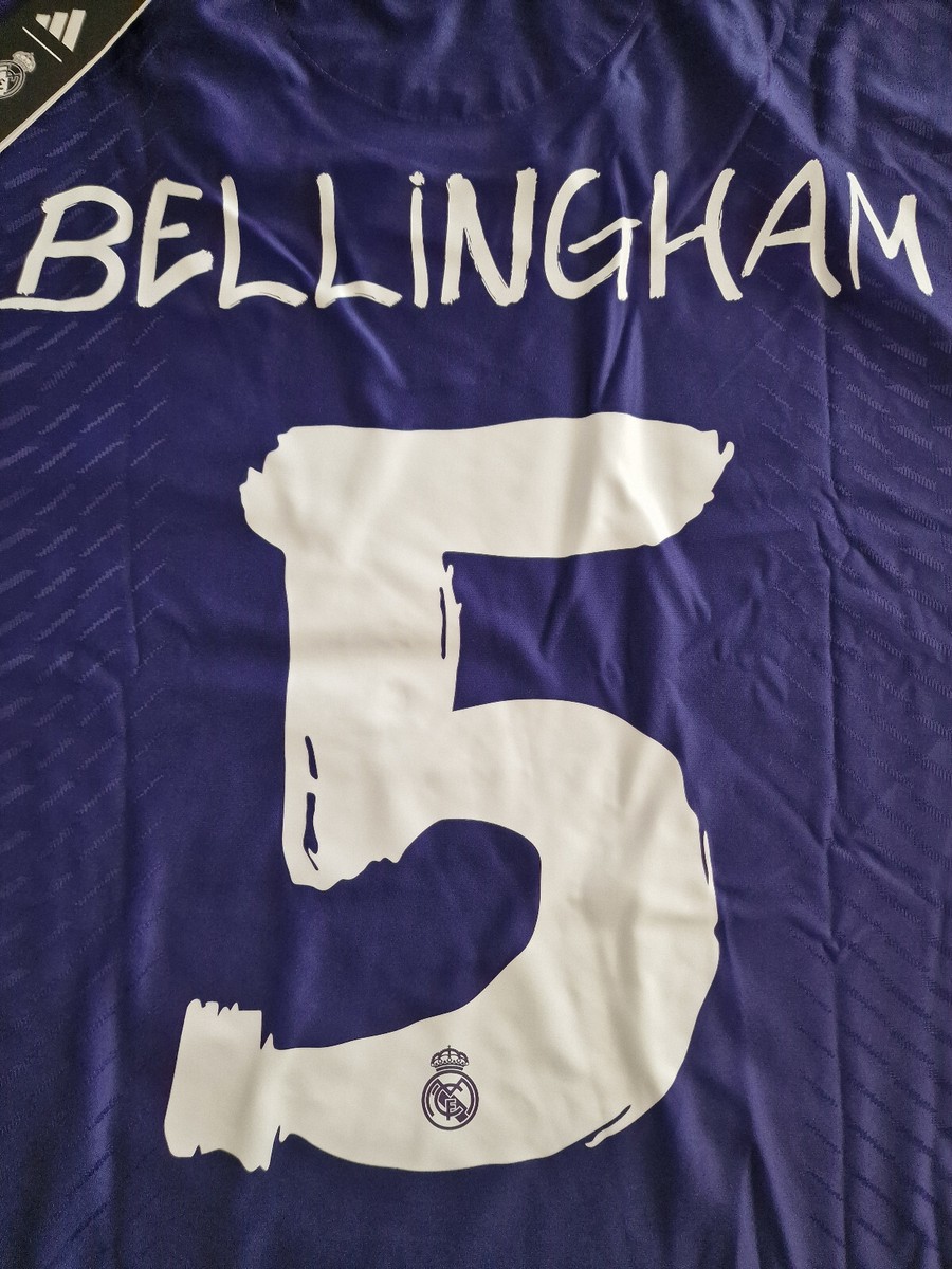 「即日発送」 Y-3 Real Madrid BELLINGHAM 5 L 2023-24 Real Madrid Authentic Third CL Shirt Bellingham #5