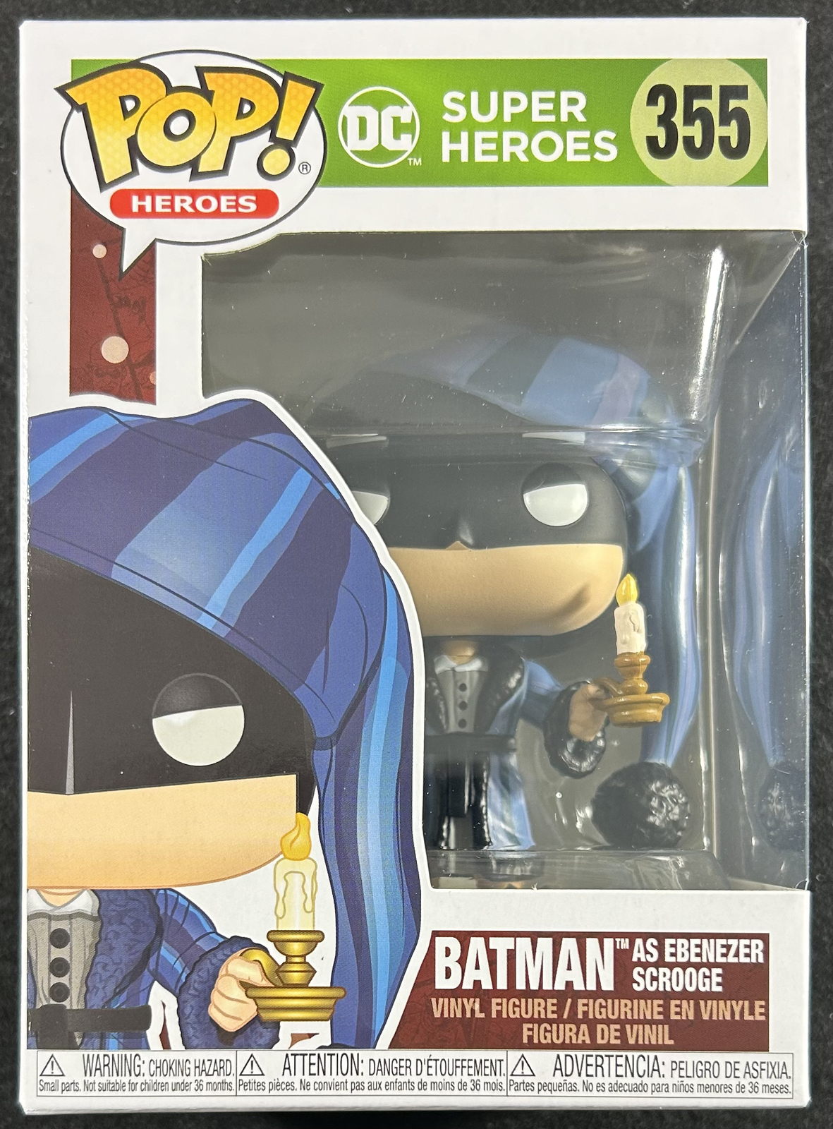 Funko Pop! Heroes - Dc Universe - Batman As Ebenezer Scrooge - #355 - 2020