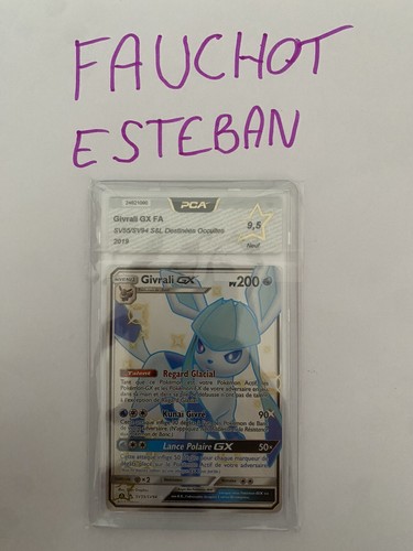Carte Pokémon Givrali GX SV55/SV94 – Français – Très Bon État