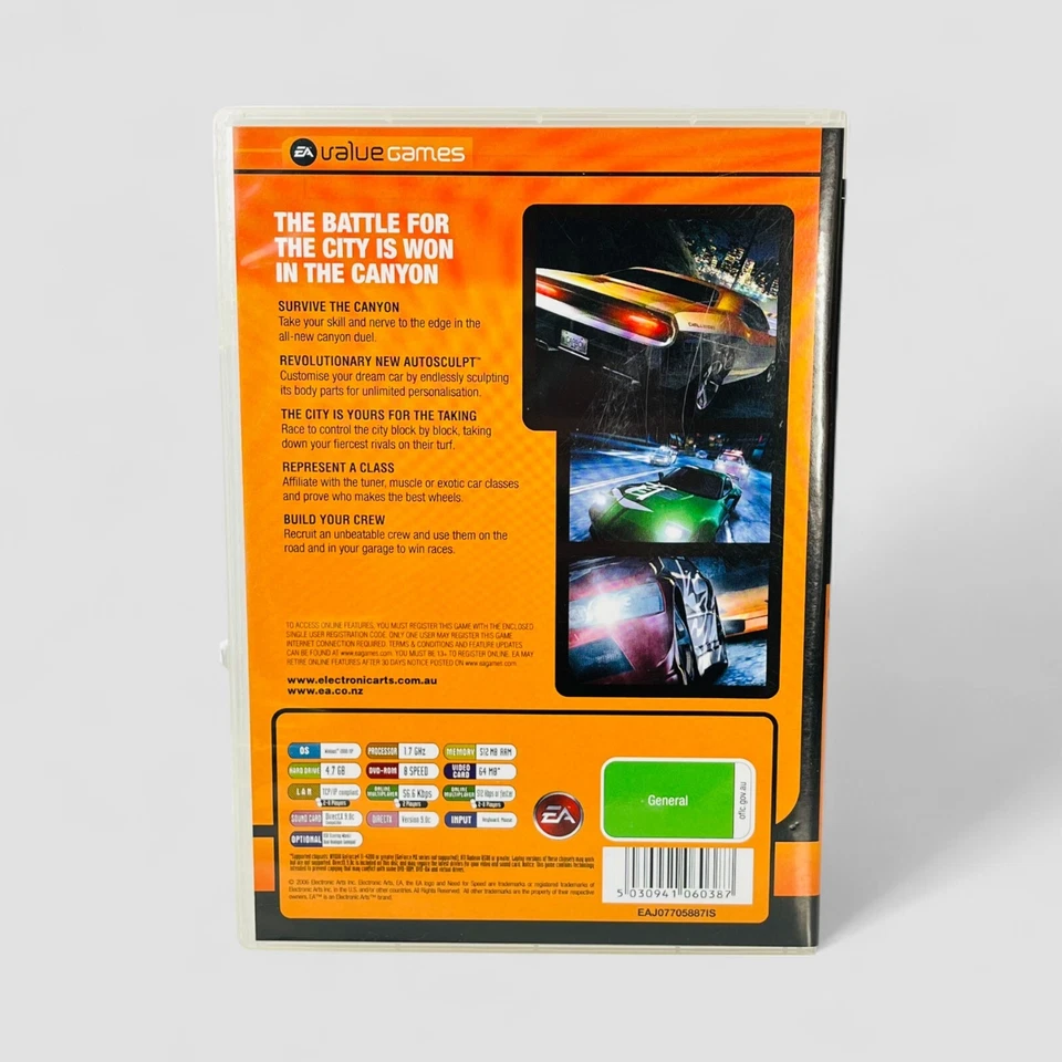 Need for Speed Carbon PC CD-ROM Game 2006 EA Value Games Edition - Image 2 of 4