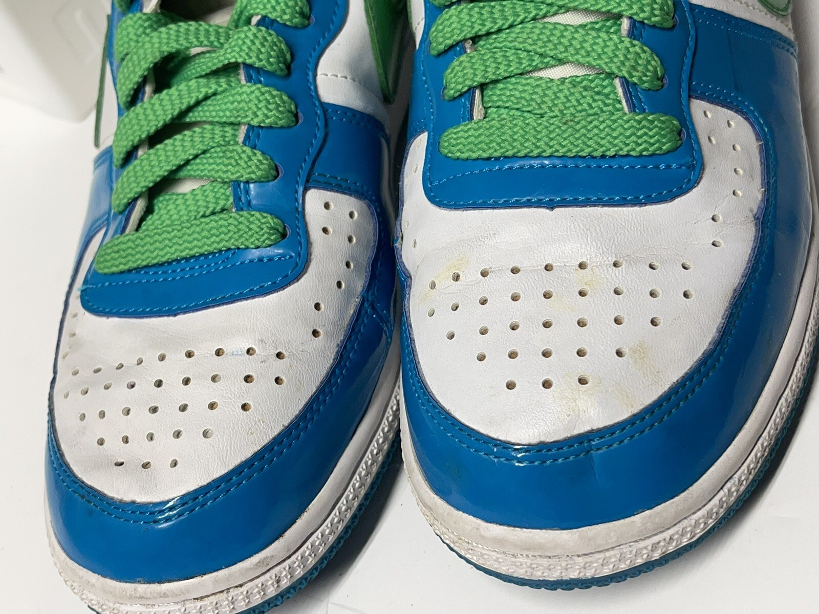 2008 NIKE TERMINATOR LOW BASIC TURQUOISE WHITE AN… - image 11