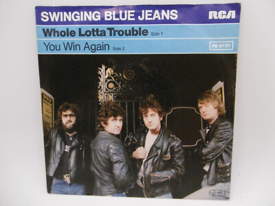 Swinging Blue Jeans, Whole Lotta Trouble, German RCA PB 5730 Single, 7'' 1980