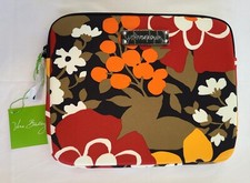 Vera Bradley Bittersweet Neoprene Tablet eReader Sleeve 10x8 Padded Zipper N18
