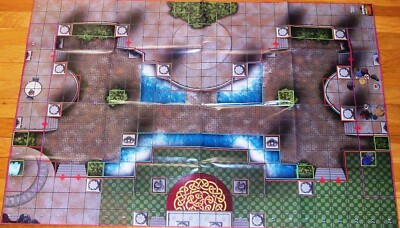 RIVENDELL / GOLLUM'S CAVERN MAP The Hobbit an Unexpected Journey HeroClix