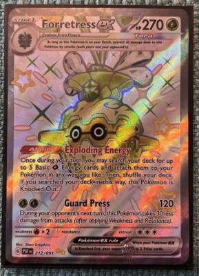 Forretress EX Pokémon 2024