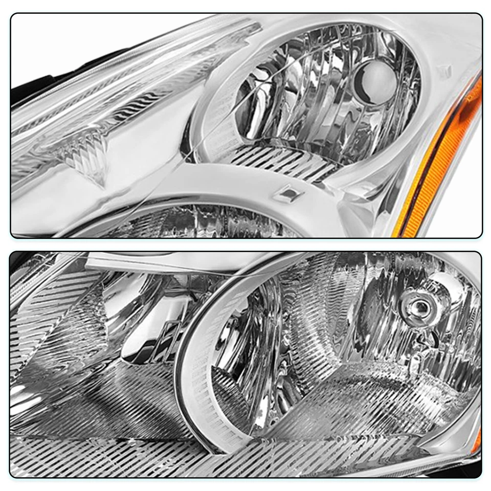 Faros halógenos cromados izquierda+derecha para Nissan Altima 2010-2012 sedán Foto 4 de 4