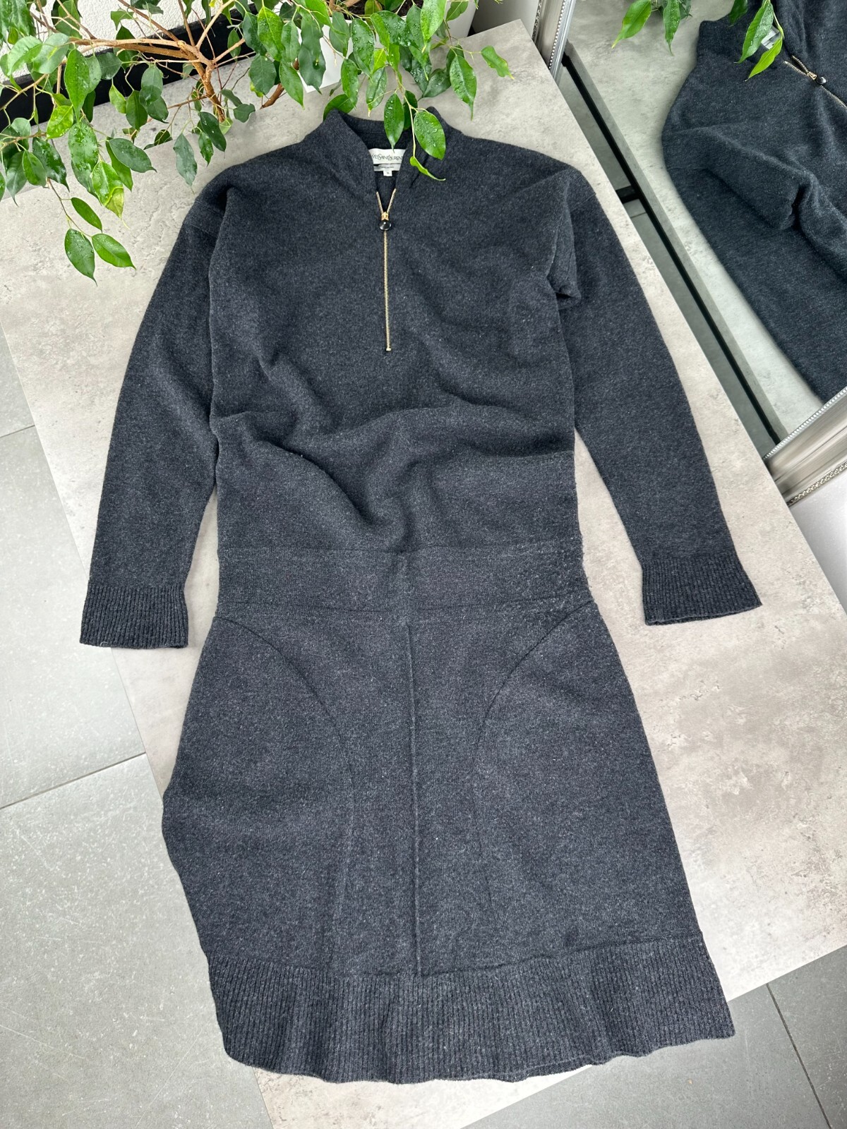 Abito donna Yves Saint Laurent lana cashmere taglia S