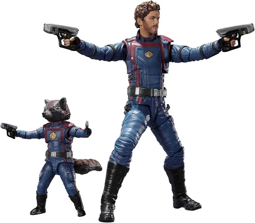 S.H.Figuarts Star Lord & Rocket Raccoon (Guardianes de la Galaxia: VOLUMEN 3)