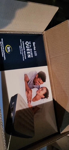 serta queen raised 16" inflatable mattress