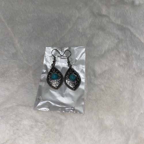 Earrings Turquoise Dangling