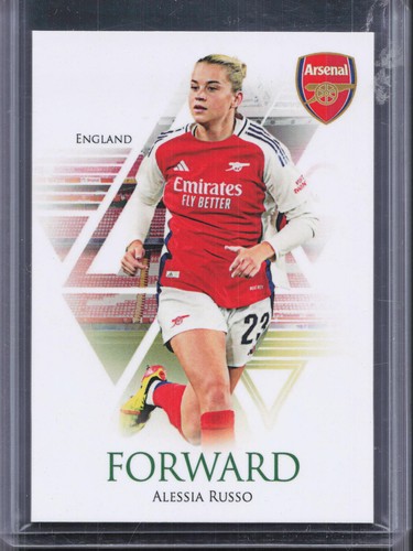 2024-25 Futera FX Arsenal FC - Portrait SN7 #AFXB39 Alessia Russo #/7