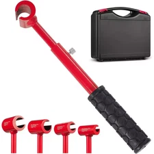 Hinge Gap Adjustment Wrench Set-Upgraded 0.55-0.98 In. Door Hinge Repair Spanner