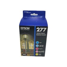 GENUINE EPSON 277 COLOR SET INK CARTRIDGES - T277920-S - New Sealed - EXP 08/27