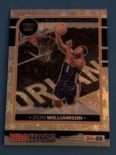 Zion Williamson 2024-25 Panini Nba Hoops Premium Winter Prizm #34 Pelicans ￼