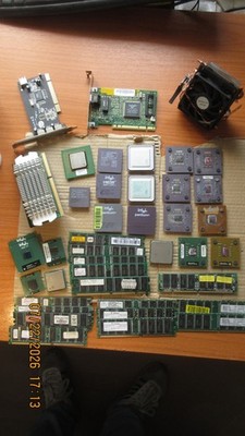 Retro CPU's 14x Am386 | Am486 | Pentium III 650 Slot| P4 | AMD K6-2 | Duron| RAM