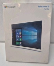 Microsoft Windows 10 Famille Home 32/64Bit Operating System Retail Box French