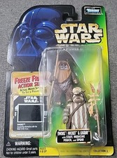 Star Wars The Power of the Force Ewoks Wicket & Logray POTF Freeze Frame 1997