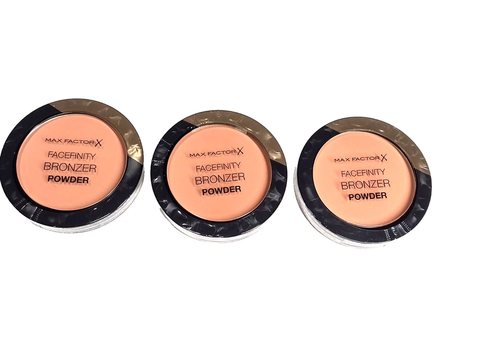 Three x Max Factor x Facefinity Matte Bronzer Powder 001 Light Bronze - Image 4 of 4