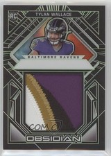 2021 Obsidian Volcanic Material Electric Etch Green 43/50 Tylan Wallace 0q84