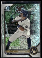 2022 Bowman Chrome #BCP-250 Sal Frelick Prospects Mojo Refractor Card 3203Q