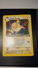 Pokémon Dark Raichu Team Rocket 83/82 Holo Secret Rare Near Mint