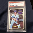 1969 Topps NOLAN RYAN Baseball Card 2nd Year #533 CENTERED PSA 6 Looks Better