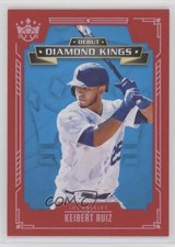 2021 Panini Diamond Kings Debut Red Framed Keibert Ruiz #DDK-LD 0o1
