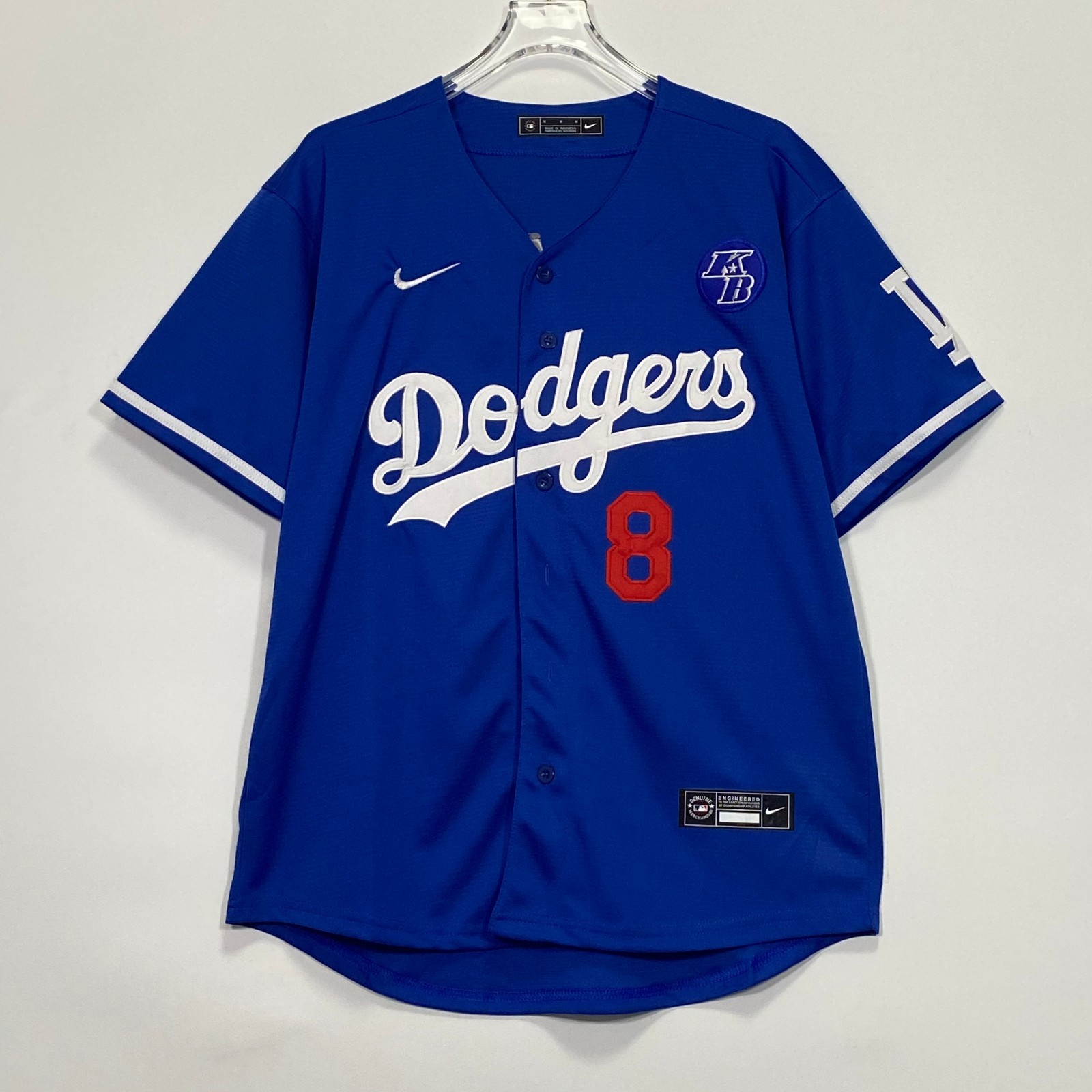 Kobe Bryant #8 Baseball Jersey Embroidered Dark Blue New