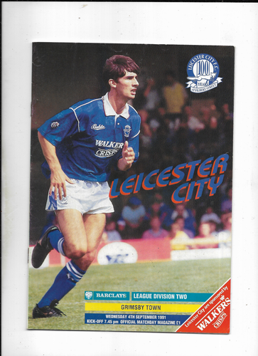 LEICESTER CITY V GRIMSBY TOWN 4/09/1991 DIVISION 2 (19)