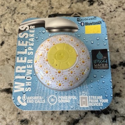 NEW Aconic Wireless Shower Speaker Bluetooth Water Resistant Portable Speaker