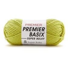 Premier Basix Super Bulky Yarn-Lime - 3 Pack