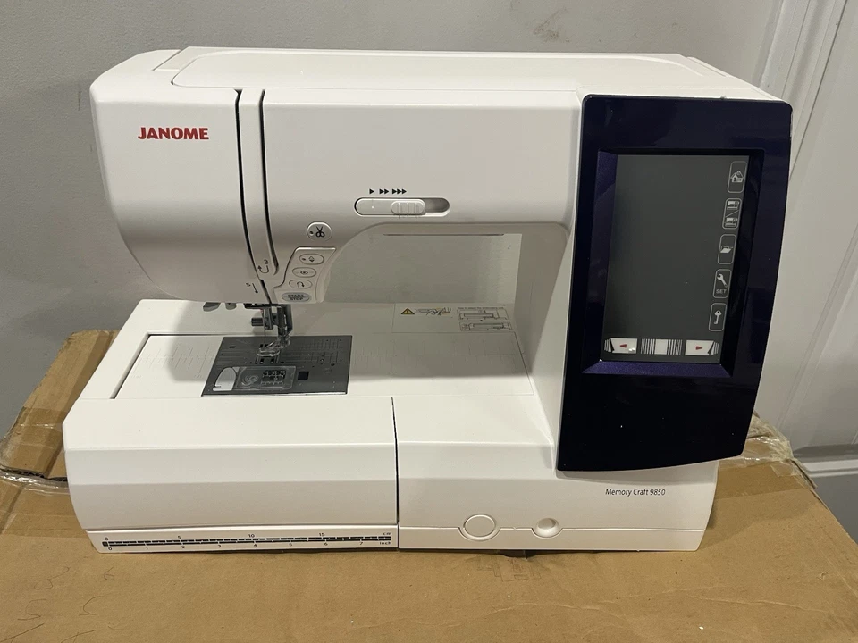 Janome MC9850 Sewing and Embroidery Machine - Image 3 of 4