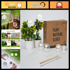 Iridescent Self-Watering Plant Globes - 6 Lar...