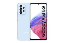 Samsung Galaxy A53 5G 128 GB BLU sbloccato doppia SIM - scatola aperta venditore Regno Unito immacolato
