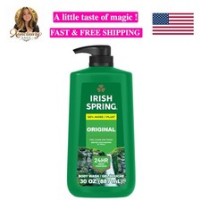 30 oz Men's Face and Body Wash - Antibacterial  Moisturizing for Everyday Use