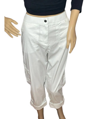 Chico's Ultimate Fit Cargo White