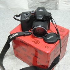 Kodak EasyShare MAX Z990 12.0MP Digital Camera Black w/ Lid and Neck Strap