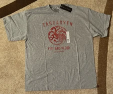 Game of Thrones Targaryen Fire And Blood HBO T-Shirt Men’s X-Large